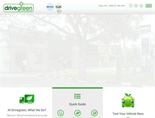 Tablet Screenshot of drivegreen.lk